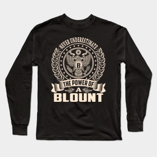 BLOUNT Long Sleeve T-Shirt